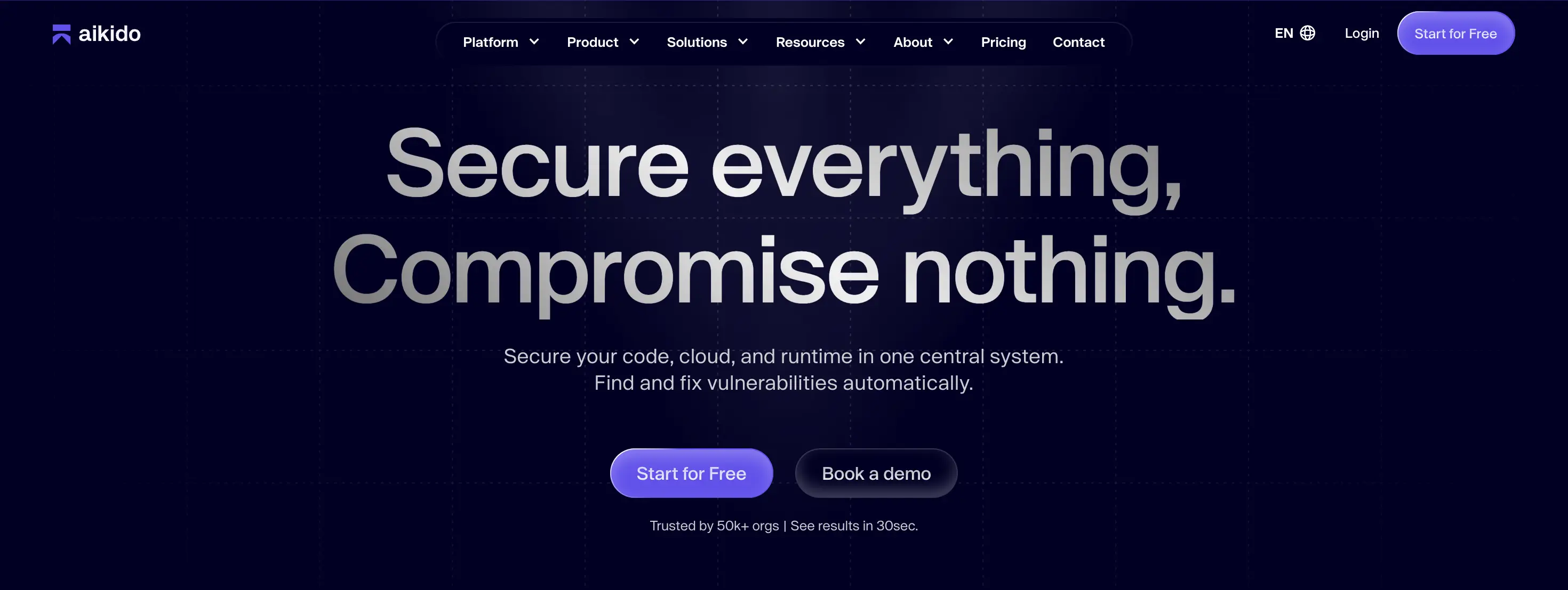 Aikido ASPM security tool